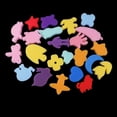 thumbnail image 2 of Rongfmy 24 Pcs Sponge Painting Children Painting Kits Early Learning Painting DIY Tool, 2 of 9