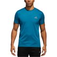 thumbnail image 1 of Adidas Mens Climalite Basic T-Shirt, Blue, Large, 1 of 1