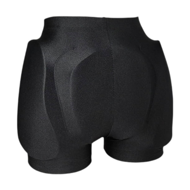 Pantalones Cortos Acolchados Equipo de Protección Entrenamiento Esponja Protector de Cadera Almohadillas de Protección de Cadera para Competencias de L