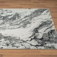 thumbnail image 3 of Luxe Weavers Abstract Marble Gray 8x10 Area Rug for Living Room and Bedroom, 3 of 9