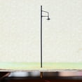 5 x HO Scale LED Street Light Model Train Railroad Station Yard Lamp