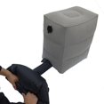 thumbnail image 3 of Almohada inflable del resto del pie para el viaje, cojines ajustables de la altura de la almohada del viaje del avión, 3 of 5