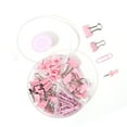 thumbnail image 1 of Colored Office Clips Set, Paper Clips Binder Clips Assorted Multifunction Push Pins Sets with Box for Office School Document, 1 of 7