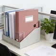 thumbnail image 6 of Qholemyo A4 30 Pockets 60 Sides Plastic Document Folder With Snap Closure Transparent Organizer Practical School Supplies, 6 of 6