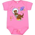 thumbnail image 3 of Inktastic Otter Space Cute Otter with Rocket Pack Boys or Girls Baby Bodysuit, 3 of 5