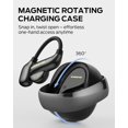 thumbnail image 3 of Open Ear AC390 Headphones Bluetooth 6.0 Wireless Earbuds with Stereo Sound 24H Playtime IPX5 Waterproof Rotating Charging Case Ultra-Light for Outdoor Sport, 3 of 6