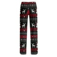 thumbnail image 6 of Hearthz Christmas Woman Pajama Pants Winter Wide Leg Pj Bottoms Printed Fall Drawstring Womans Lounge Pants, 6 of 7