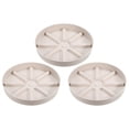 thumbnail image 1 of Unique Bargains Plant Pot Saucers 9 Inch, 3 Pack Plastic Round Plant Pot Flower Drip Tray, Green, 1 of 6