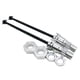 thumbnail image 2 of 2x Eje de Transmisión Frontal Atrás Universal Accesorios de Recambio para Juguete de Coche 1/5 Plata, 2 of 6