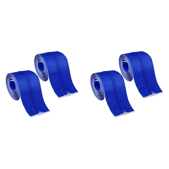 4 Roll Heavy Duty Zipper Dust Barrier 3 Inch X 7 Ft Construction Self Adhesive Used for Greenhouse