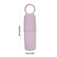 thumbnail image 2 of Vaso de viaje, cepillo de dientes portátil y vaso de almacenamiento para cepillos de dientes, juego de lavado y cuidado, vaso para enjuague bucal fácil de lavar, vaso de lavado de viaje, cajas de alma, 2 of 6