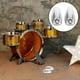 thumbnail image 5 of 5 piezas de orejetas de metal para caja de tambor, accesorios de percusión cromados, ganchos de garra para montaje de hardware, piezas de repuesto para instrumentos musicales., 5 of 5