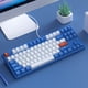 thumbnail image 1 of Teclado inalámbrico de 87 teclas 2.4G Teclado compatible con Bluetooth (interruptor azul azul) Sywqhk Para estrenar, 1 of 9