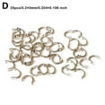 thumbnail image 1 of Fishing Spinner Clevis Connector Diy Easy Spin Making Part Spinner Bait A9N0, 1 of 6