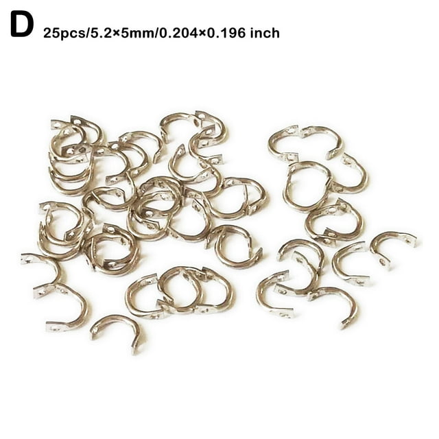 Fishing Spinner Clevis Connector Diy Easy Spin Making Part Spinner Bait A9N0