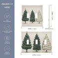 thumbnail image 2 of Yayeee Toggle Light Switch Wall Plate 3-Gang 6.37"x4.48" Decorative Outlet Cover, Hand Drawn Christmas, 2 of 7