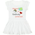 thumbnail image 3 of Inktastic Someone in Kentucky Loves Me Girls Toddler Dress, 3 of 5