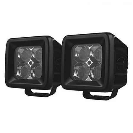 

3 x 3 in. 20 W Dual Row Flood Beam LED Lights