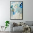 thumbnail image 2 of Celeste Motion I Framed Premium Gallery Wrapped Canvas - Ready to Hang - 25 x 37 - Black Floating Frame, 2 of 9