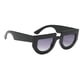 thumbnail image 3 of de terre Porizadas Lente Semiesférica 400 Marco Ancho Vintaje para Conducción Deporte Marco Lente gris negro Colcomx Gafas de sol de mujer de moda, 3 of 7