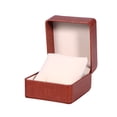 thumbnail image 1 of EeaseCA Watch Box Holder Organizer Premium PU Storage Box Jewelry Bracelet Storage Gift Case Single Grid (Coffee), 1 of 8