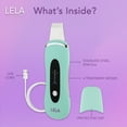 Spa Sciences LELA Ultrasonic Skin Spatula, Mint Beauty Gadget, Face