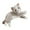 Lotus root white, variant on Cat Plush Doll Stuffed Animal Figure Soft Plush Material Birthday Present for Kids and Cat Lovers