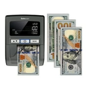 Safescan 185-S - Multi-direction automatic counterfeit bill detector - insert bills in any direction or orientation for 100% verification