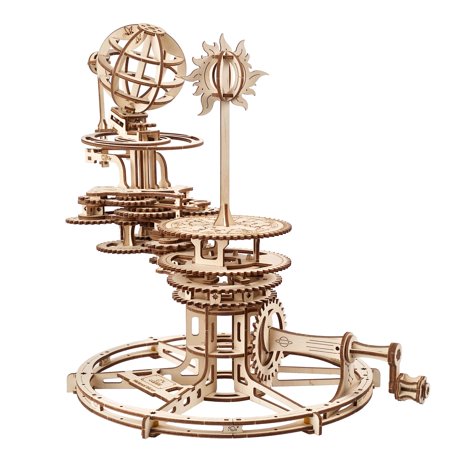 Ugears ユーギアーズ メカニカルテルリオン 三球儀 70167 Mechanical Tellurion 木製 ブロック DIY パズル 組立