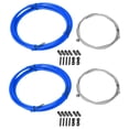 thumbnail image 2 of Kits de Dérailleur de Ligne de Frein Câble S Boucle Rouille et Usure Arbre Rotatif Résistant Vélo de Route Vélo Bleu, 2 of 8