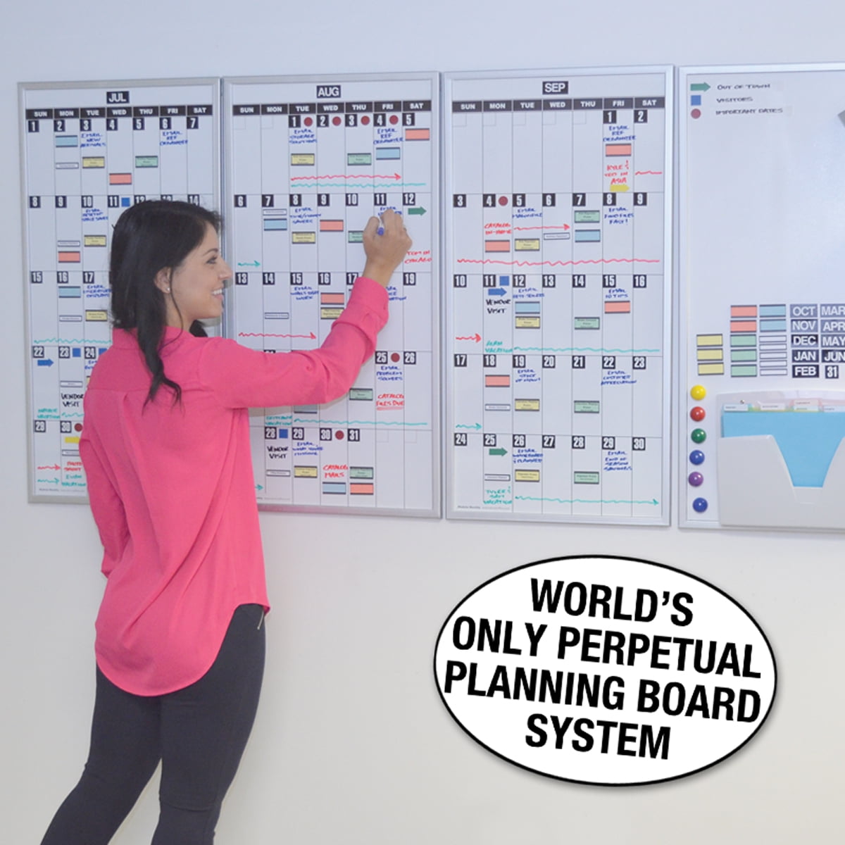 Ultimate Office ModMonthly™ DryErase Planning Calendars (Set