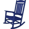 thumbnail image 3 of POLYWOOD Presidential Rocking Chair in Pacific Blue, 3 of 4
