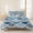 Blue Teal, variant on 3 Pieces Queen Quilt Set,Geometric Morocco Lattice Plaid Soft Bedding Sets with 1 Quilt & 2 Pillow Shams,Retro Plaid Summer Bedspread Lightweight Coverlet Comforter for All Season