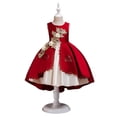 thumbnail image 5 of Vestido infantil, vestido de princesa, vestido de niña, vestido de malla hinchada, ropa de rendimiento para jardín de infantes, chaleco de verano, 5 of 5