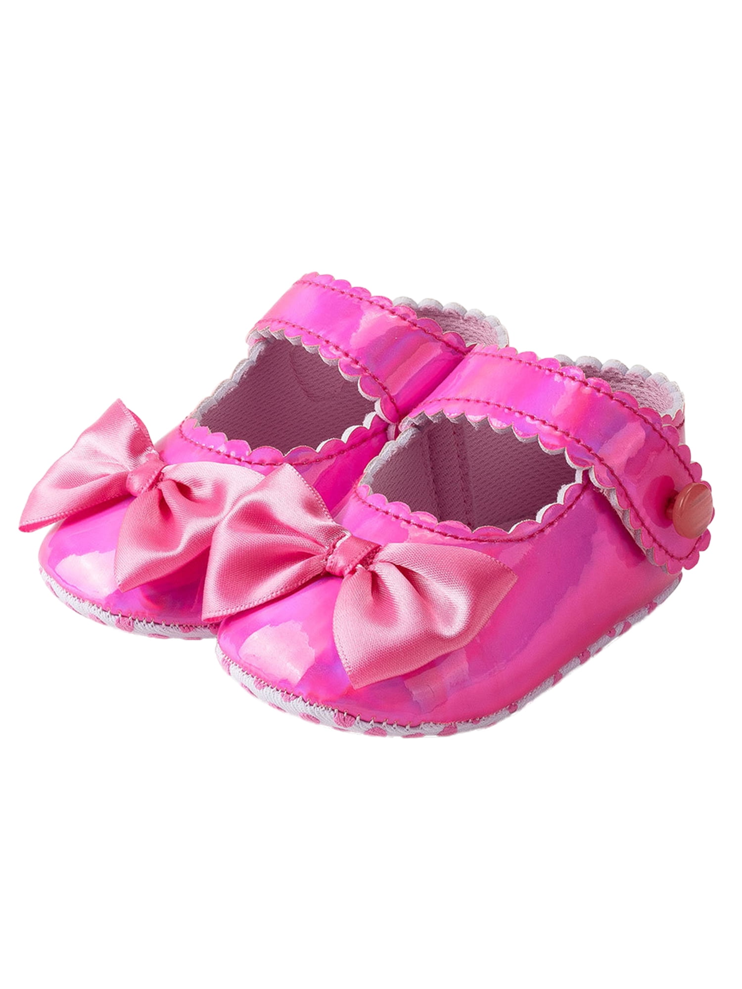 soft soled mary jane baby shoes