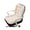 Beige, variant on Ruanlalo Chair Seat Cushion with Backrest Soft Thick Washable Cover Home Office Back Support Lounger Recliner Patio High Back Rocking Chair Pad with Ties