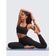 thumbnail image 3 of Sujetador deportivo CRZ YOGA Butterluxe, espalda en U, cuello redondo, negro, S, 3 of 7