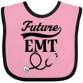 thumbnail image 3 of Inktastic Future Emt Emergency Tech Boys or Girls Baby Bib, 3 of 4