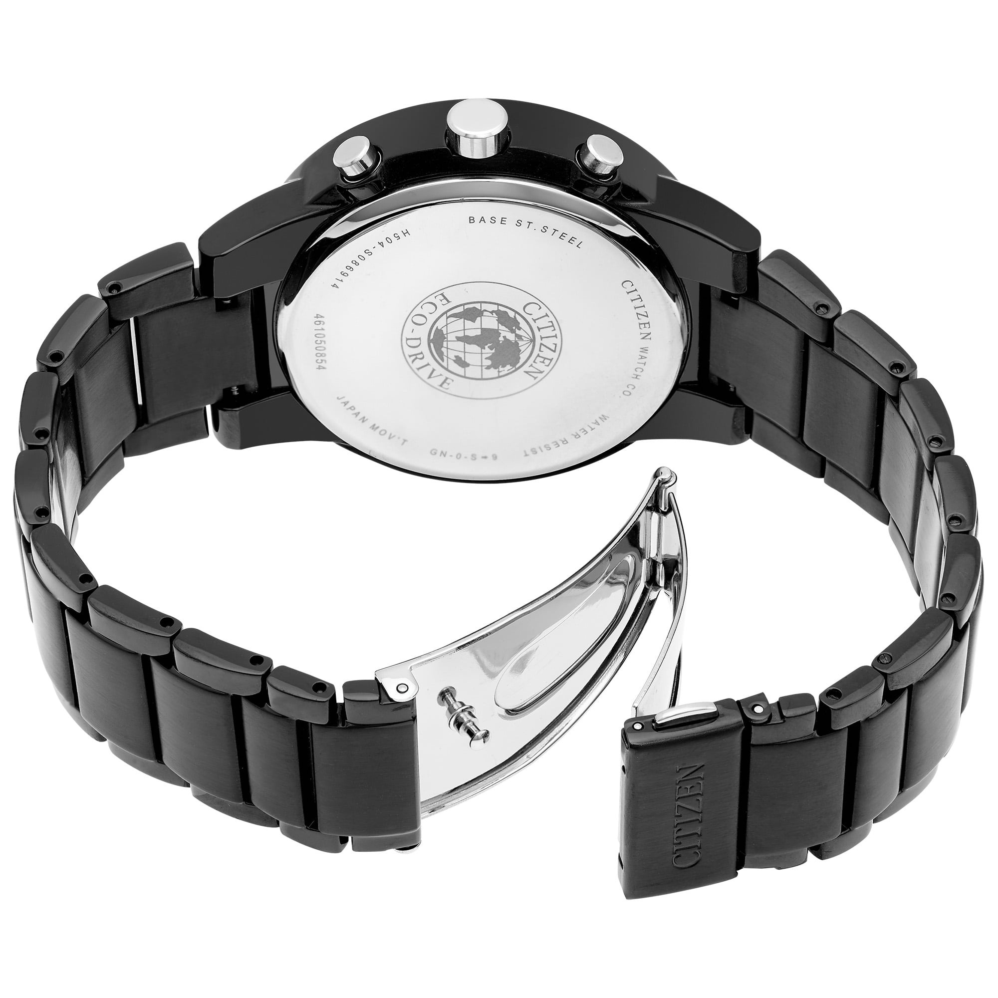 Buy Citizen Men's Eco-Drive Axiom Chronograph Black Watch AT2245-57E Online  in Vietnam. 50981021