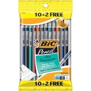 BIC® Mechanincal Pencils Xtra Precision Black 10+2 Pack