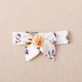 thumbnail image 5 of KIMI BEAR Infant Girls Outfits 18 Months Infant Girl Spring Summer Outfits 24 Months Infant Girl Pure Color Pit Stripe Short Sleeve Tops + Heart Prints Shorts 2PCS Set Yellow, 5 of 9