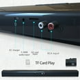 thumbnail image 5 of Surround Sound Bar 4 Speaker System Wireless Bluetooth Subwoofer TV Home Theater with Remote Control, 5 of 12