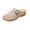 Khaki, variant on Women's Sandals Wide Width Closed Toe Slide Walking Sandals Lightweight Casual Sandals Purple