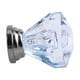 thumbnail image 4 of Daboolka Perilla acrílica con forma de diamante para gabinete de cocina, dormitorio, cajón, muebles, tirador, 25 mm, azul, 4 of 7