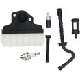 thumbnail image 6 of Air Filter Fuel Line Filter Spark Plug for Stihl MS210 MS230 MS250 021 023 025 Chainsaw 1123 160 1650, 6 of 7