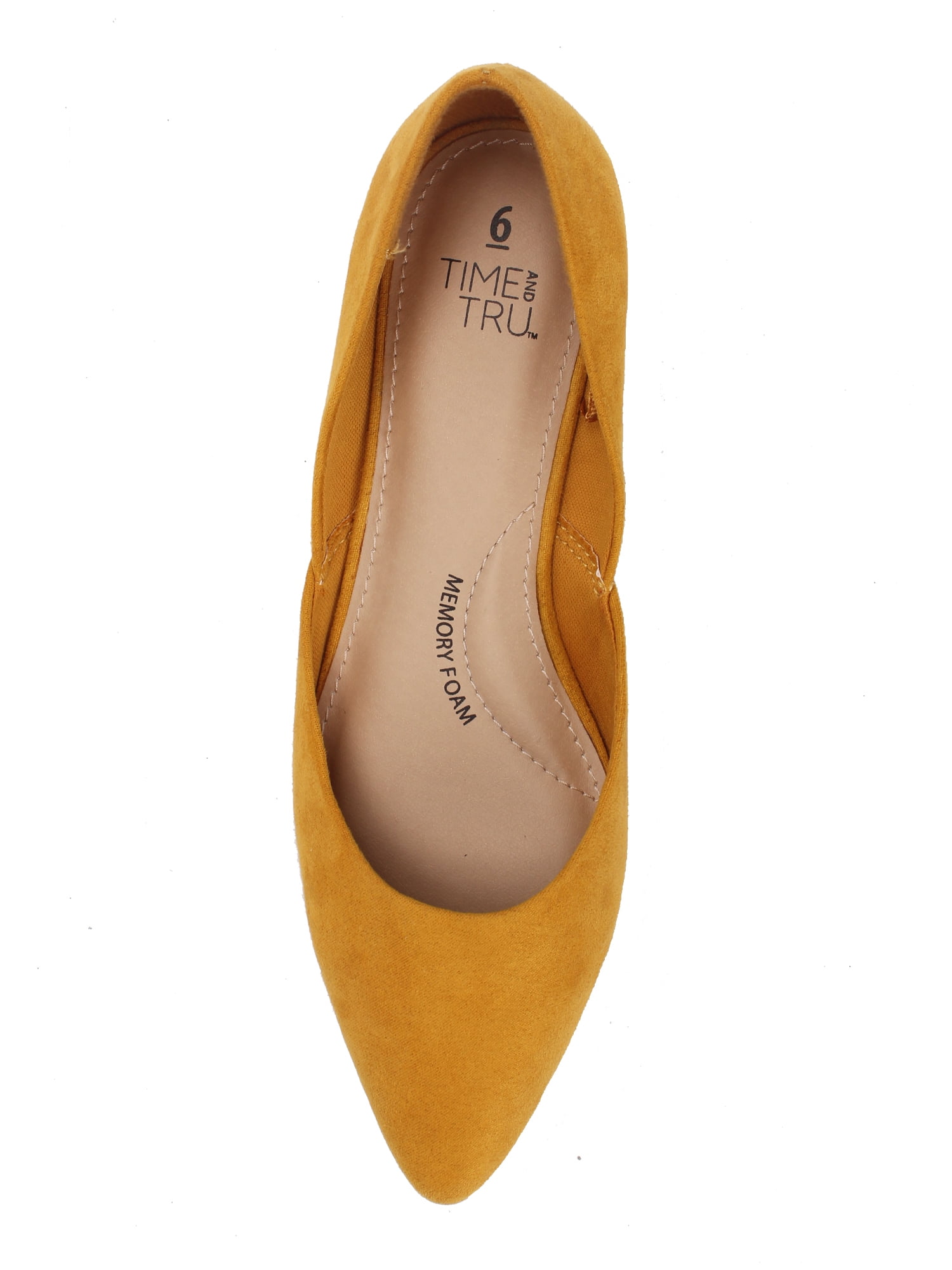 time and tru memory foam flats