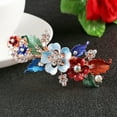 thumbnail image 1 of Mode Femmes Strass Cheveux Clip Fleur Barrettes Épingle à Cheveux Printemps Chapeaux, 1 of 7