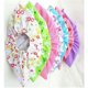 thumbnail image 2 of 10 pares de fundas de zapatos florales con respaldo antideslizante de tela no tejida, lavables, reutilizables, transpirables, protectores de piso a prueba de polvo, fundas para zapatos, color aleator, 2 of 5