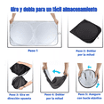 thumbnail image 3 of Parasoles Set De Parabrisas Para Coche 6 Pzs ,y Cepillar Plata, 3 of 5
