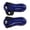 Blue M, variant on Taekwondo Foot Protectors Karate Foot Guard Protector Easy To Wear Martial Art Foam Shoes Footgear for Kickboxing
